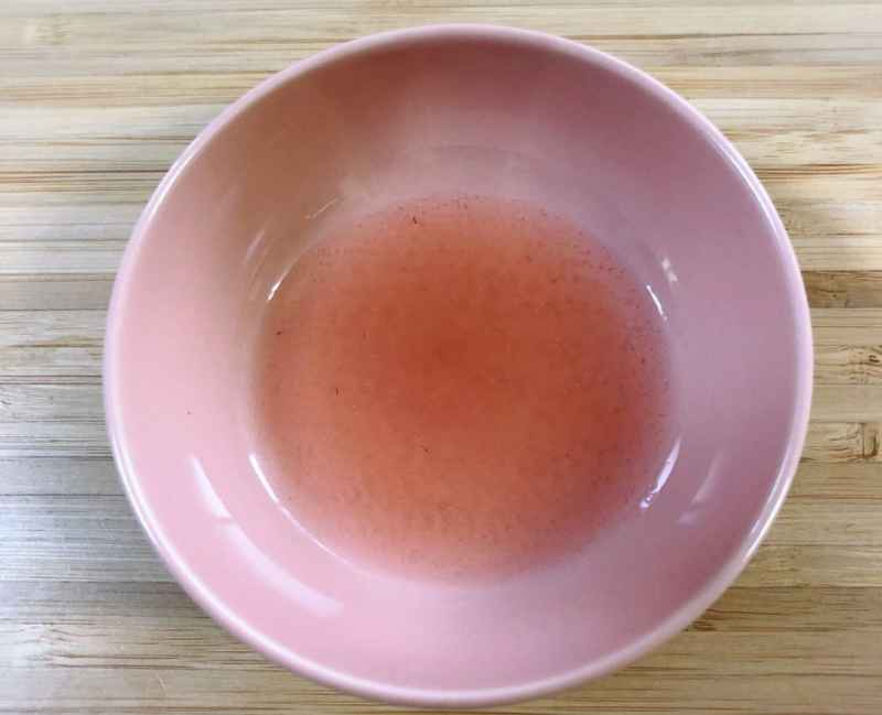 いちごのトロトロ 離乳食