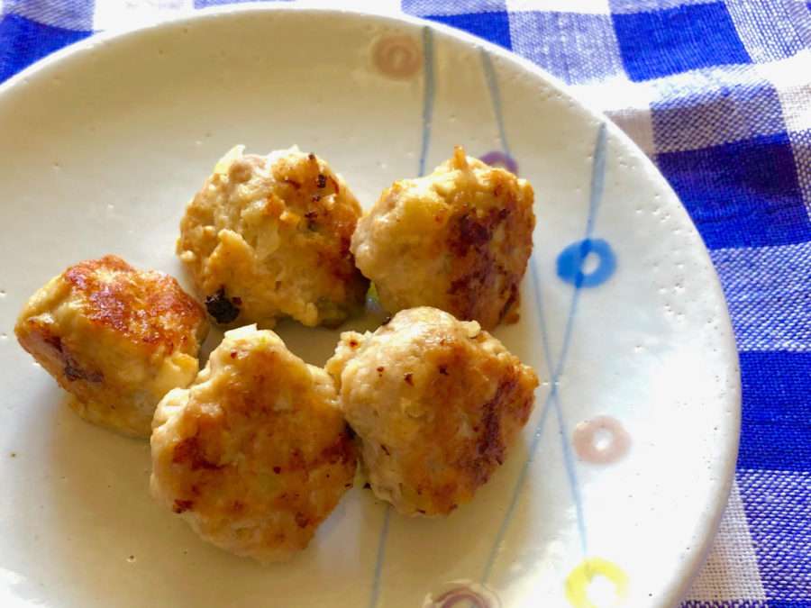 冷凍OK!幼児のお弁当ミートボール