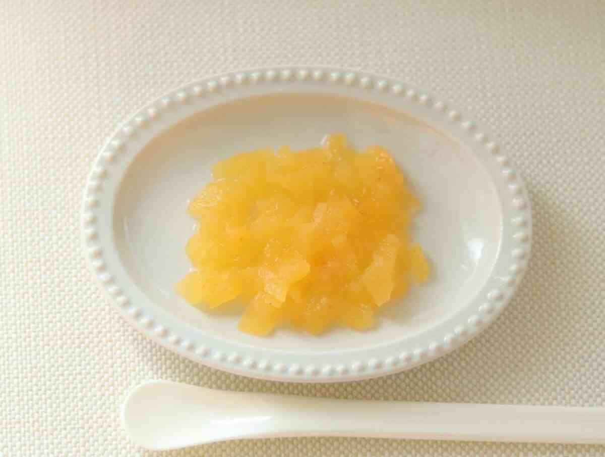 柿のコンポート(離乳食)